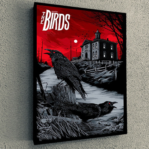 Cuadro De Pelicula De Terror The Birds De Hitchcock