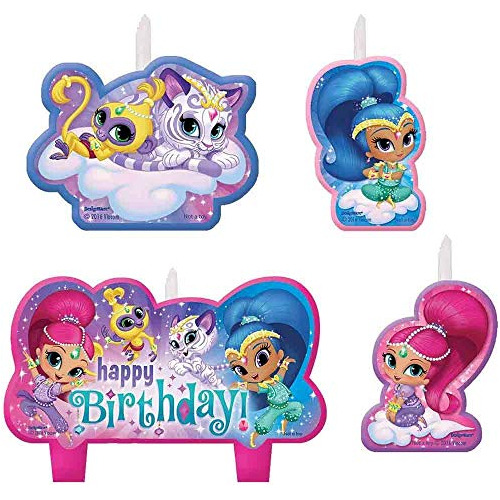 Juegos De Velas De Cumpleaños Feliz Shimmer And Shine ...