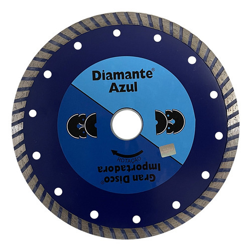 Disco Diamantado Turbo 7 Diamante Azul