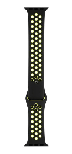 Apple Correa Deportiva Nike Negro Para Apple Watch 40 Mm