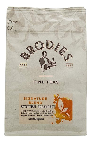 Brodies Tea, Scottish Breakfast Loose Leaf Tea, 7.1 Ounce