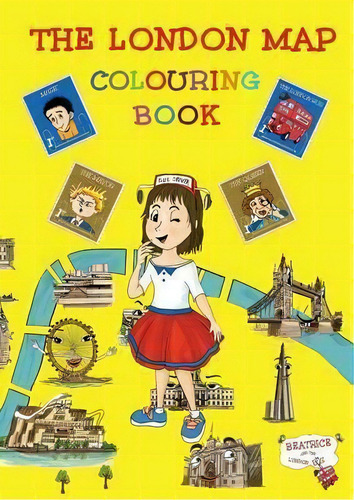 The London Map Colouring Book, De Francesca Lombardo. Editorial Daily Fairy Tales Ltd, Tapa Blanda En Inglés