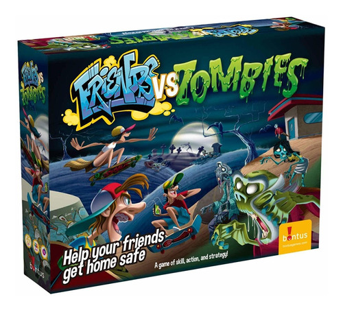 Friends Vs Zombies, Un Juego De Mesa De Habilidad, Acci...