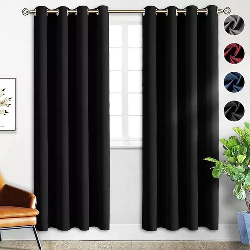 Y Cortinas Blackout 275cm Ancho X 215cm De Largo En 2