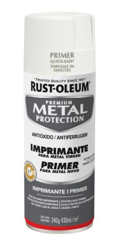 Aerosol Rust Oleum Metal Protection / Fondo Rojo 340g