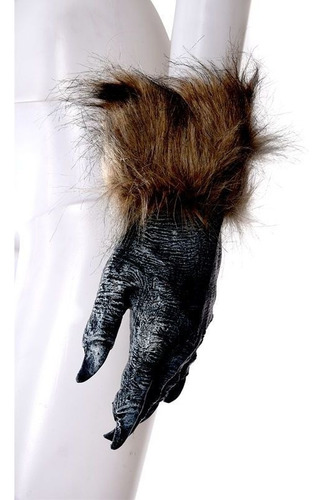 1 Par De Guantes De Lobo, Máscara De Halloween Y Máscara De