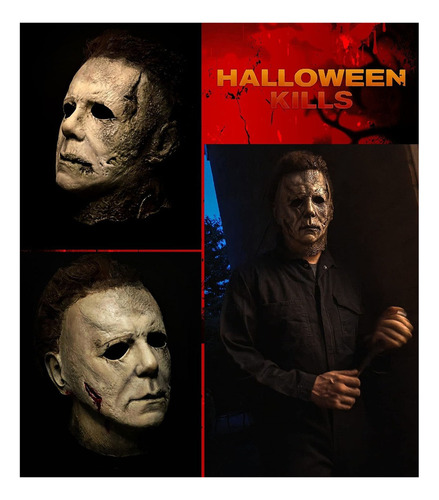 * Nueva Máscara Micheal Myers Scary Halloween Con Máscara
