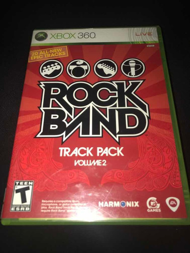 Videojuego  Rockband Track Pack Volumen 2 Para Xbox 360