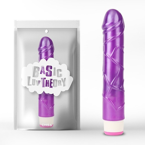 Dildo Vibrador Chisa Basic Pulsator Purple