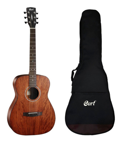 Guitarra Acustica Cort Af510m Open Pore Tamaño Concierto Color Poro abierto Orientación de la mano Derecha