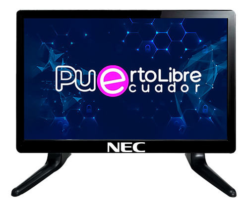 Monitor Led 18.5'' Nec Alta Definicion Hdmi Vga Rca Usb