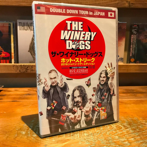 The Winery Dogs Hot Streak Cd Dvd Richie Kotzen