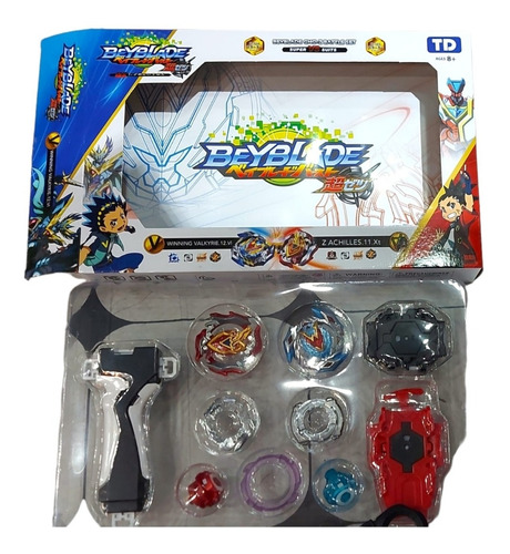 Imagen 3 de 4 de Set Beyblade X4 + 4 Lanzadores + 1 Pista Estadio Envio Grati