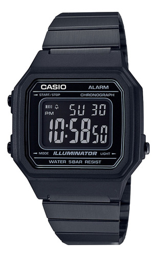 Relógio Casio Vintage Preto Unissex B650wb-1bdf Original