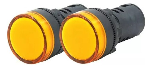 Luz Piloto Led Amarilla Ebchq 110/220vac 22mm