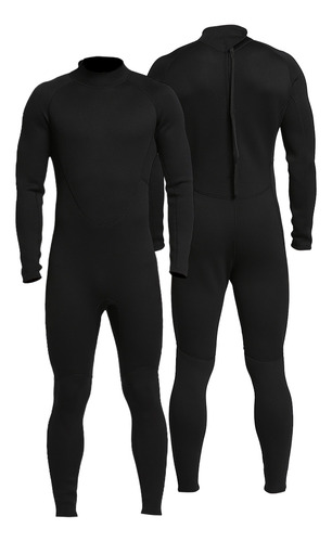 Traje De Neopreno Completo Con Cremallera Trasera De 2 Mm Pa