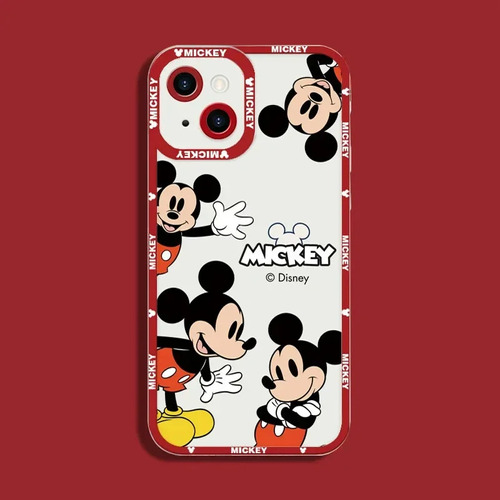 Funda De Teléfono Disney Mickey Mouse Para iPhone 15, 13, 14