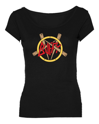 Remeras Buffy La Caza Vampiros Slayer Logo *mr Korneforos*