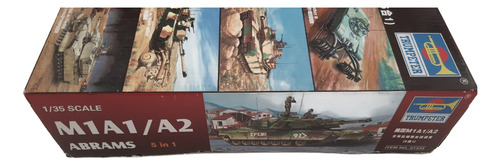 Maravilhoso E Super-detalhado M1a1/a2 Abrams 1/35 Trumpeter!
