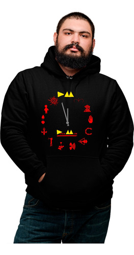 Sudadera 2xl Unisex Reloj De Depeche Mode Ligera Negra