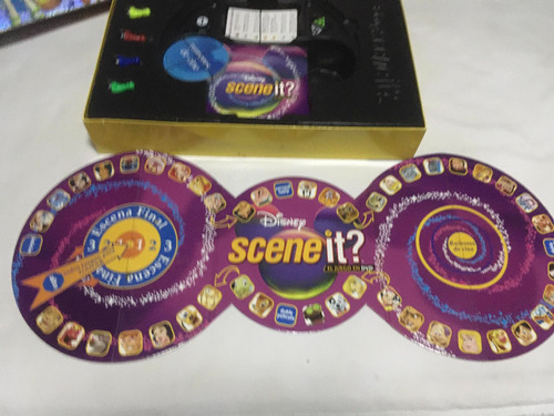 Scene It? Disney Juego Mesa Dvd Juego De Trivia (Usado)
