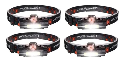 comprar Linterna Frontal Recargable X4 - Foco Cabeza Minera
