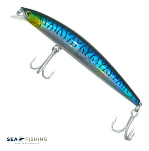 Isca Artificial Sea Fishing Sea Minnow 15s Similar Sp Minnow Cor Blue mackerel