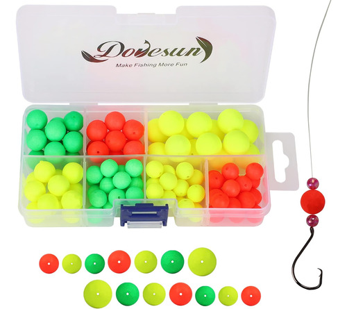 Kit Accesorios Pesca Dovesun Flotantes Cilíndrico C/aparejos