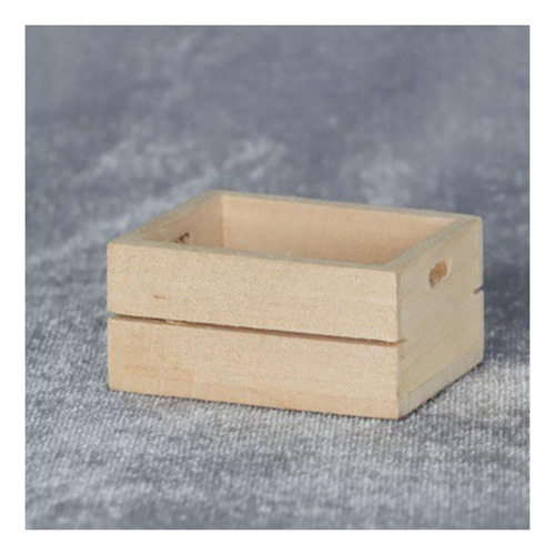 1/12 Casa De Muñecas Cocina Miniatura De Madera Caja De