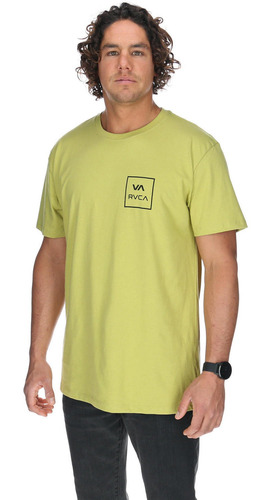 Polera M/c Hombre Va All The Way Ss Pistacho