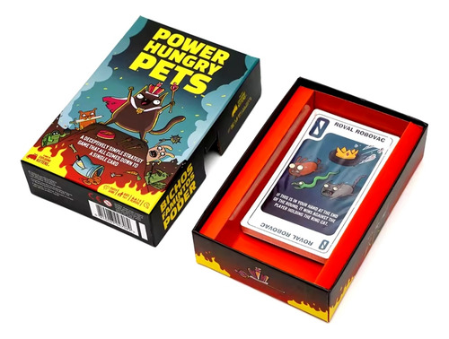 Power Hungry Pets Juego De Mesa