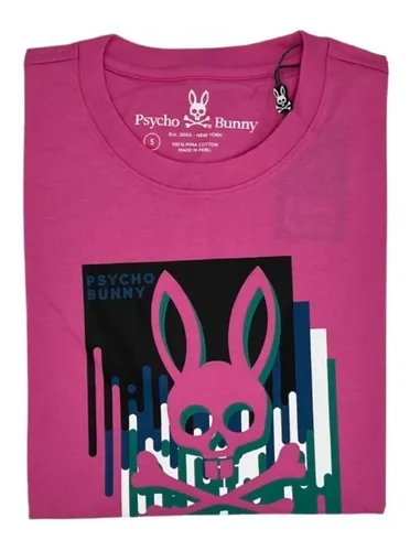 Camiseta Psycho Bunny - Rosa