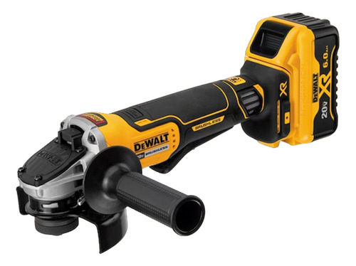 Pulidora 4.5 20v Brush 2bat 5ah Pwst/cargador Color Amarillo