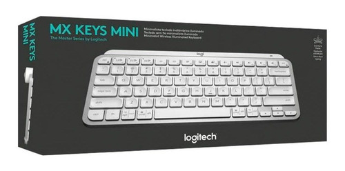 Teclado Logitech Mx Keys Mini Multi-device Bt Pale Grey Sp