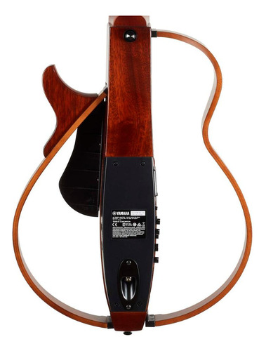 Violão Silent Elétrico Escala Em Ébano Nylon Yamaha Slg200nw