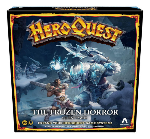 Hasbro Gaming Avalon Hill Heroquest The Frozen Horror Quest