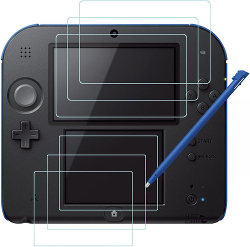 Protector De Pantalla Y Lapiz Capacitivo P/ Nintendo 2ds