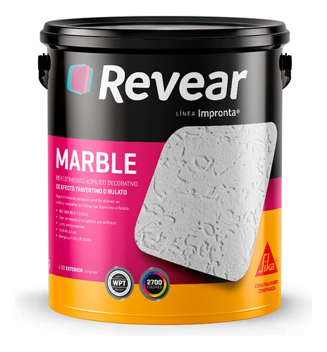 Revestimiento Texturado Medio Revear Marble X 6kg