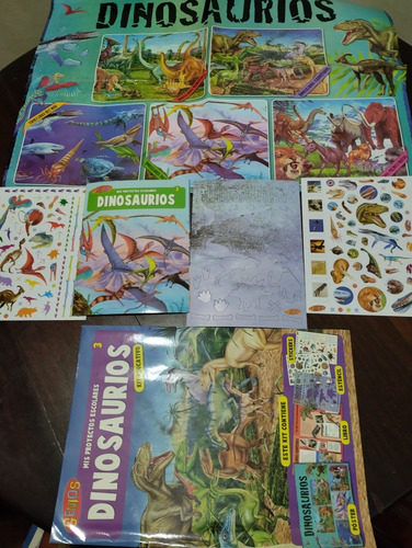 Genios Revista Kit Educativo Dinosaurios (Usado)
