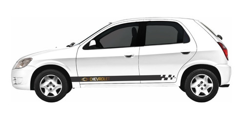 Adesivo Chevrolet Celta Faixa Lateral Personalizado Imp40