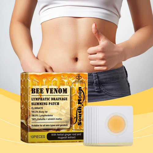 Parche Adelgazante De Drenaje Linfático C/veneno De Abeja 3u