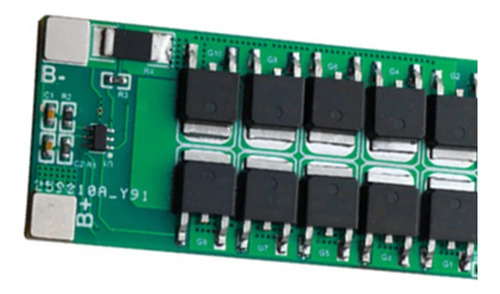Placa De Protección De Puerto Común Bms Lifepo4 6.4v 18650 2