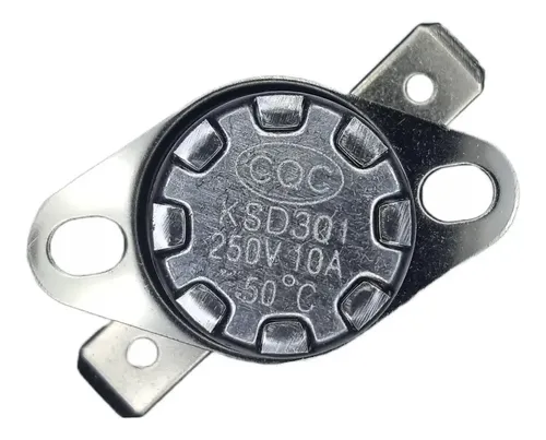 5 Termostati KSD301 20°C/68°F 10A Normalmente Chiuso (NC) – Per Forni, Microonde E Macchine Da Caffè, In Bachelite