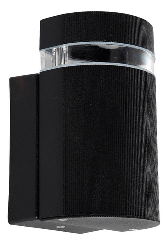 Luminario Led Arbotante Modelo W Negro