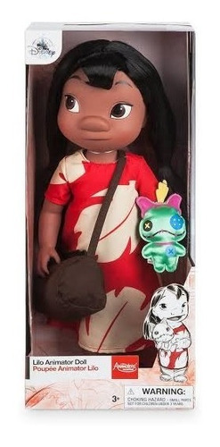 Lilo Muñeca Animators Coleccion Disney 41 Cm Original