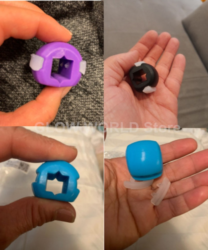 Imagen 6 de 10 de 3 Piezas Ejercicios De Mandíbula De Fitness Facial