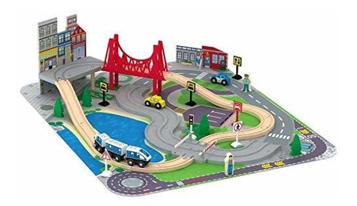 Sets De Juego De Vehículo Juego De Trenes De Carretera Y Rie