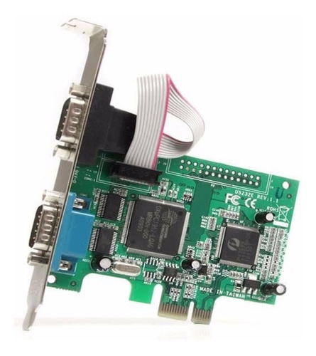 Imagen 4 de 6 de Tarjeta Pci-e Express X1 Dos Puertos Seriales Db9 Com Rs-232