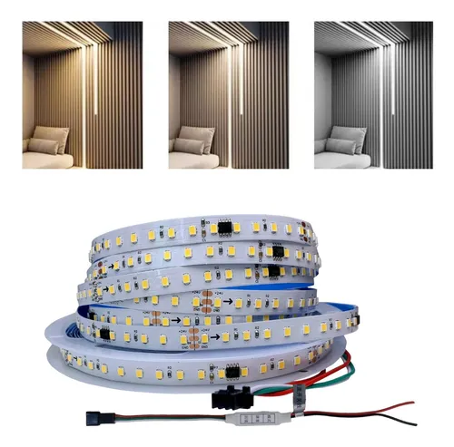 3 Fita Led Sequencial 24v 10m + Controlador Para Interruptor