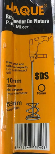 Revolvedor De Pintura Y Mezcla Con Toma Sds ( Hilti )